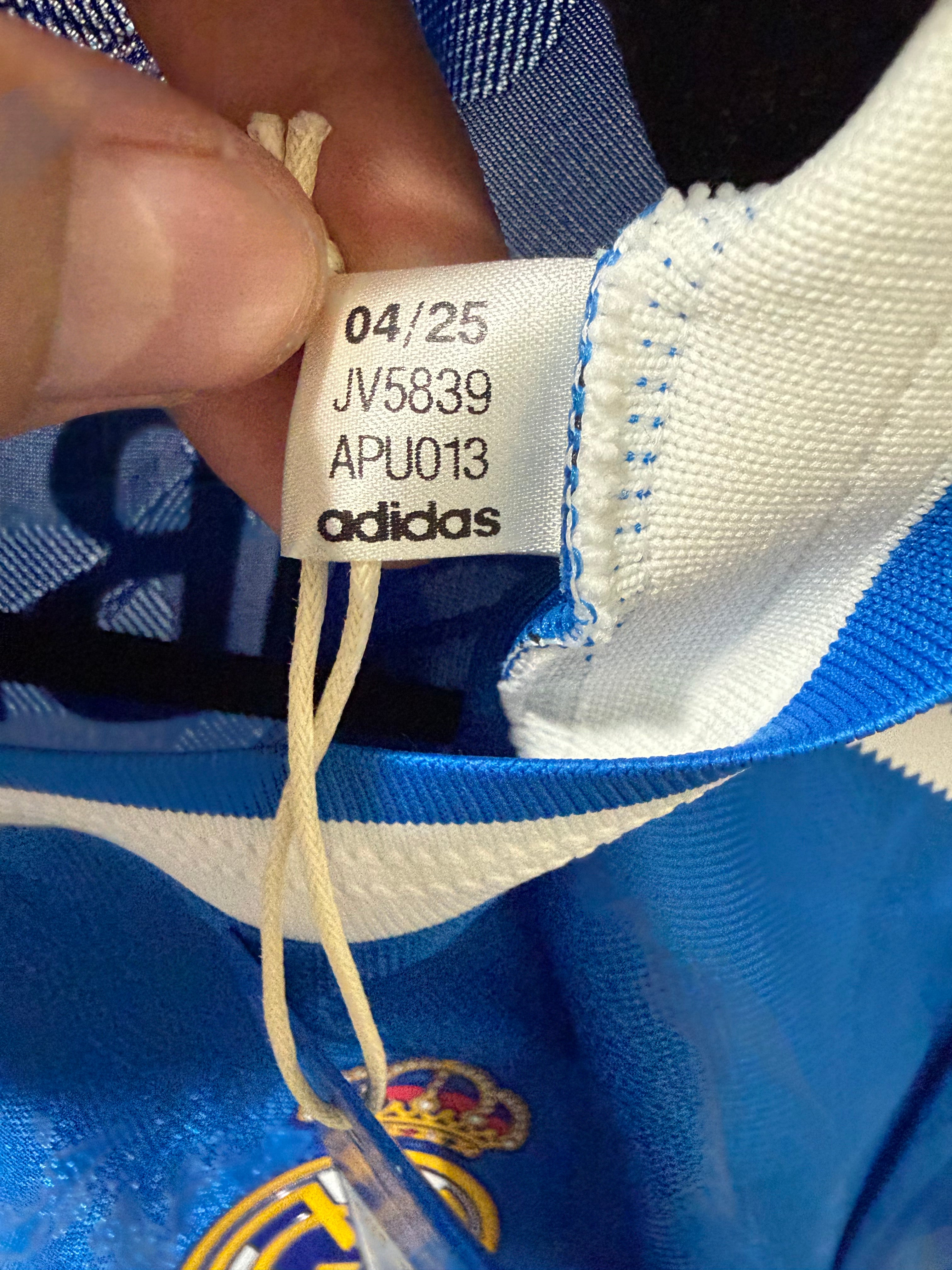 Kylian Mbappe #10 Mens MEDIUM Adidas Authentic Third Real Madrid UCL Jersey