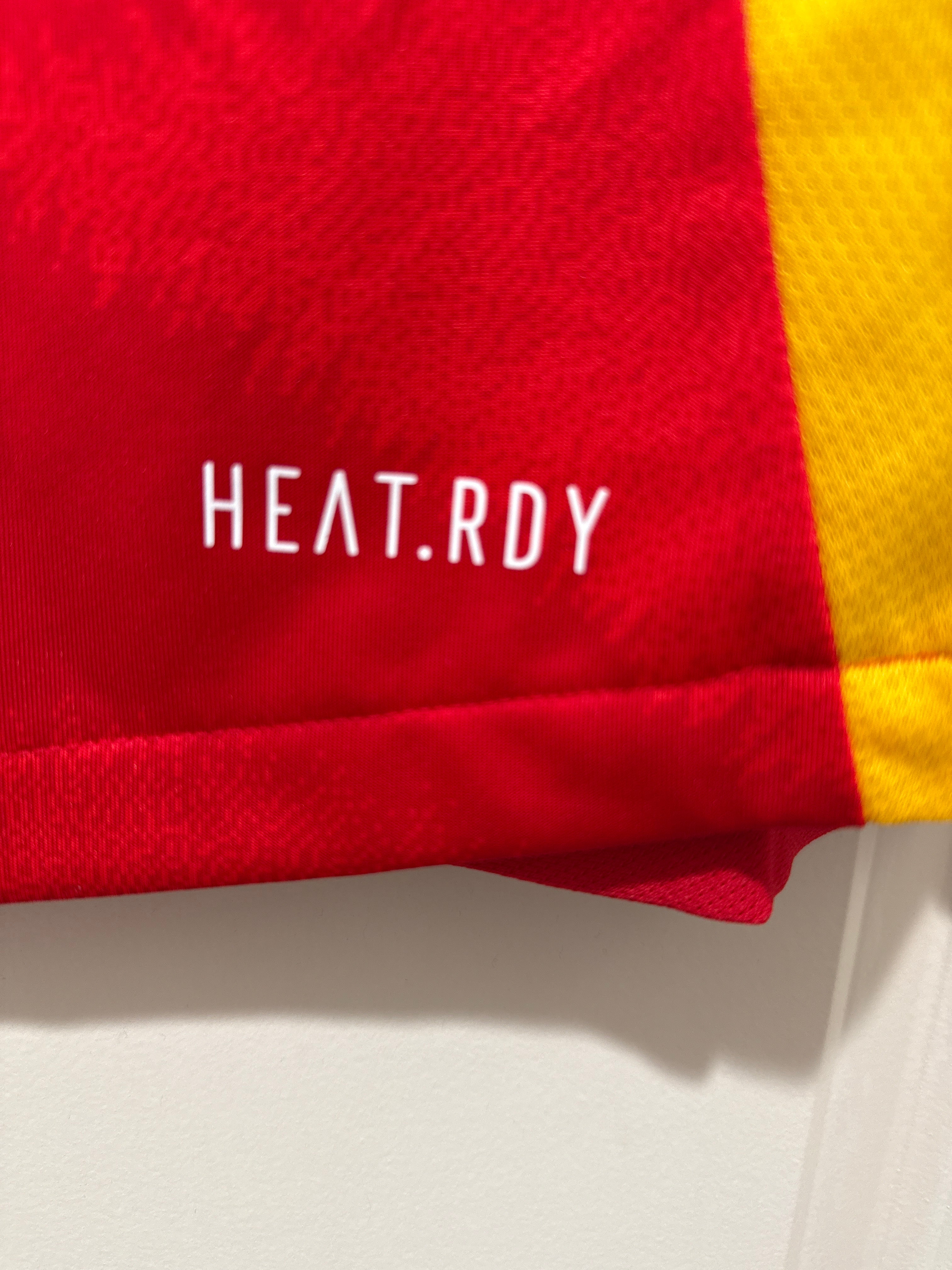 Lamine Yamal #19 Adidas Authentic Spain Euro Final Home Jersey