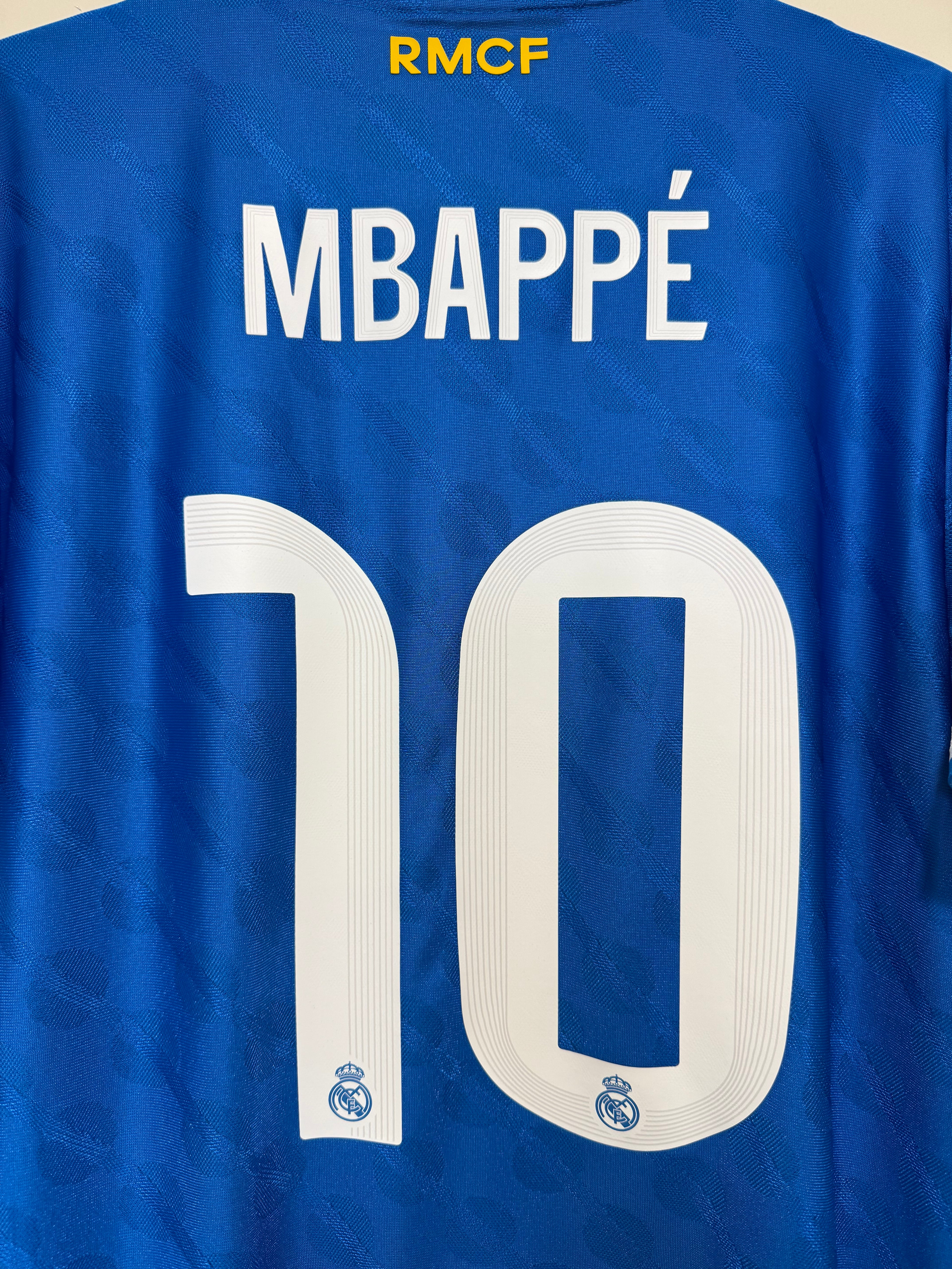 Mbappe #10 Authentic Third Name Set Adult Player Size