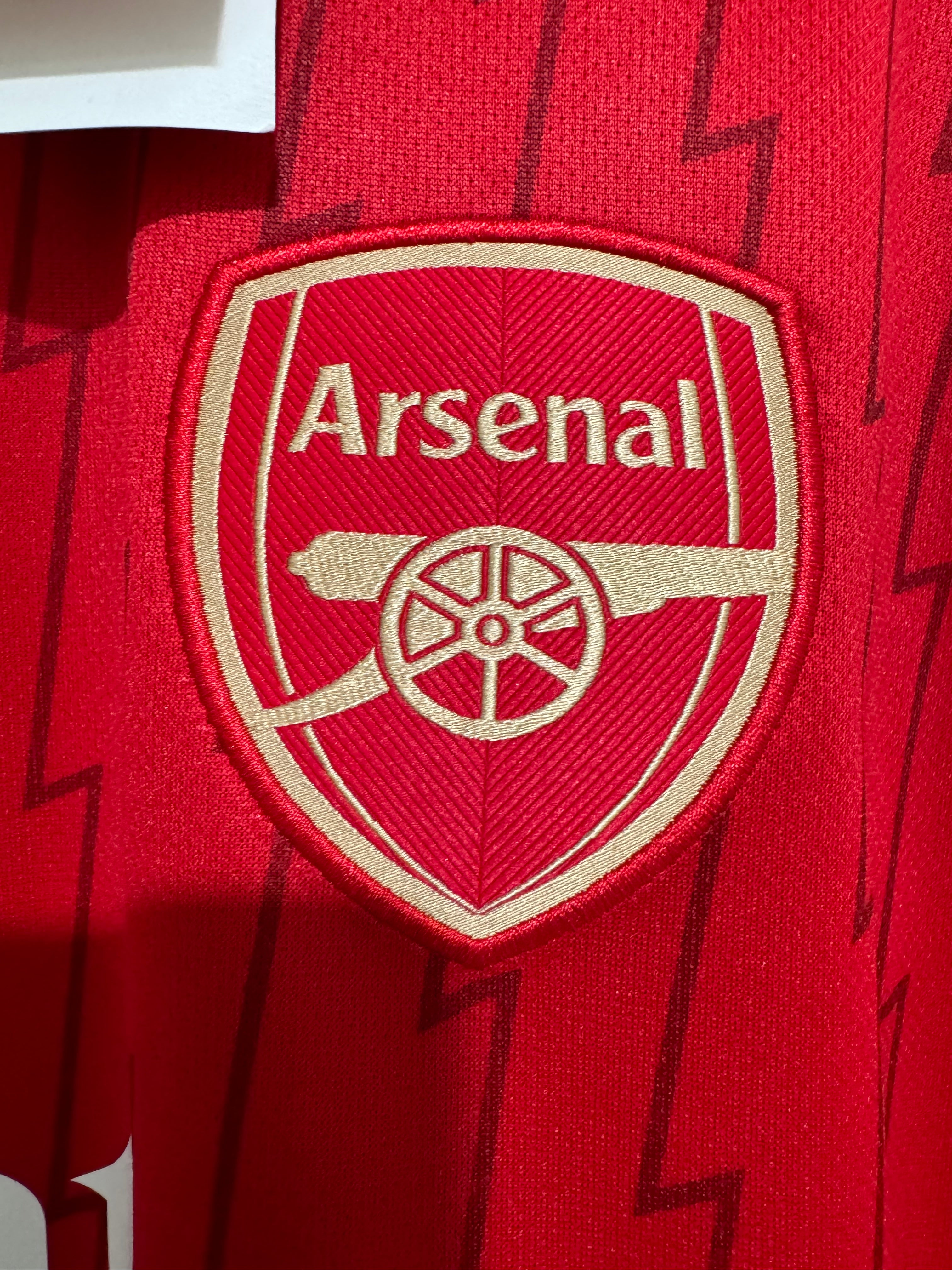 Odegaard #8 Mens 2XL Adidas Arsenal Home Jersey Premier League