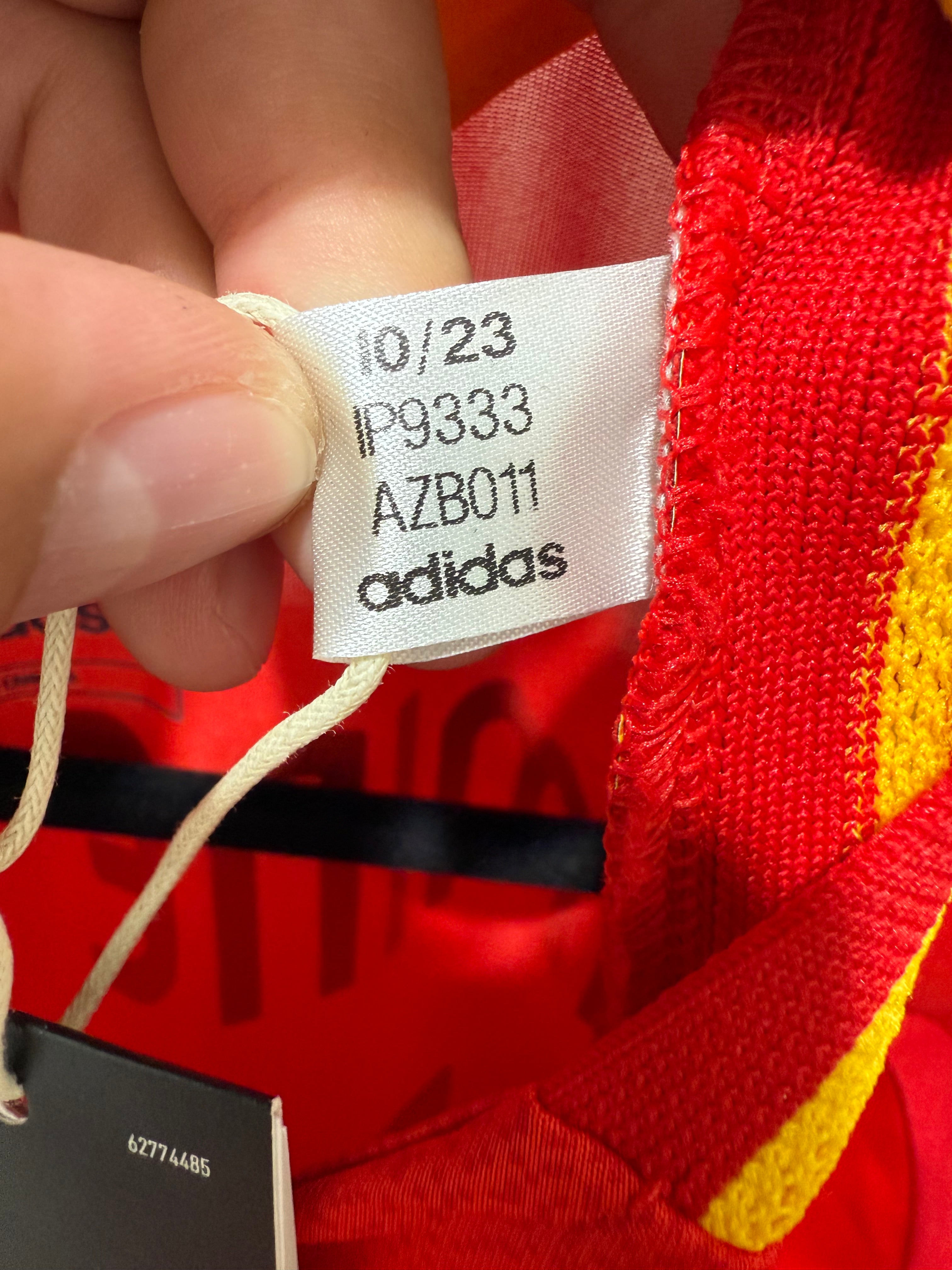 Lamine Yamal #19 Men’s EXTRA LARGE Spain Euro 2024 Home Authentic Jersey