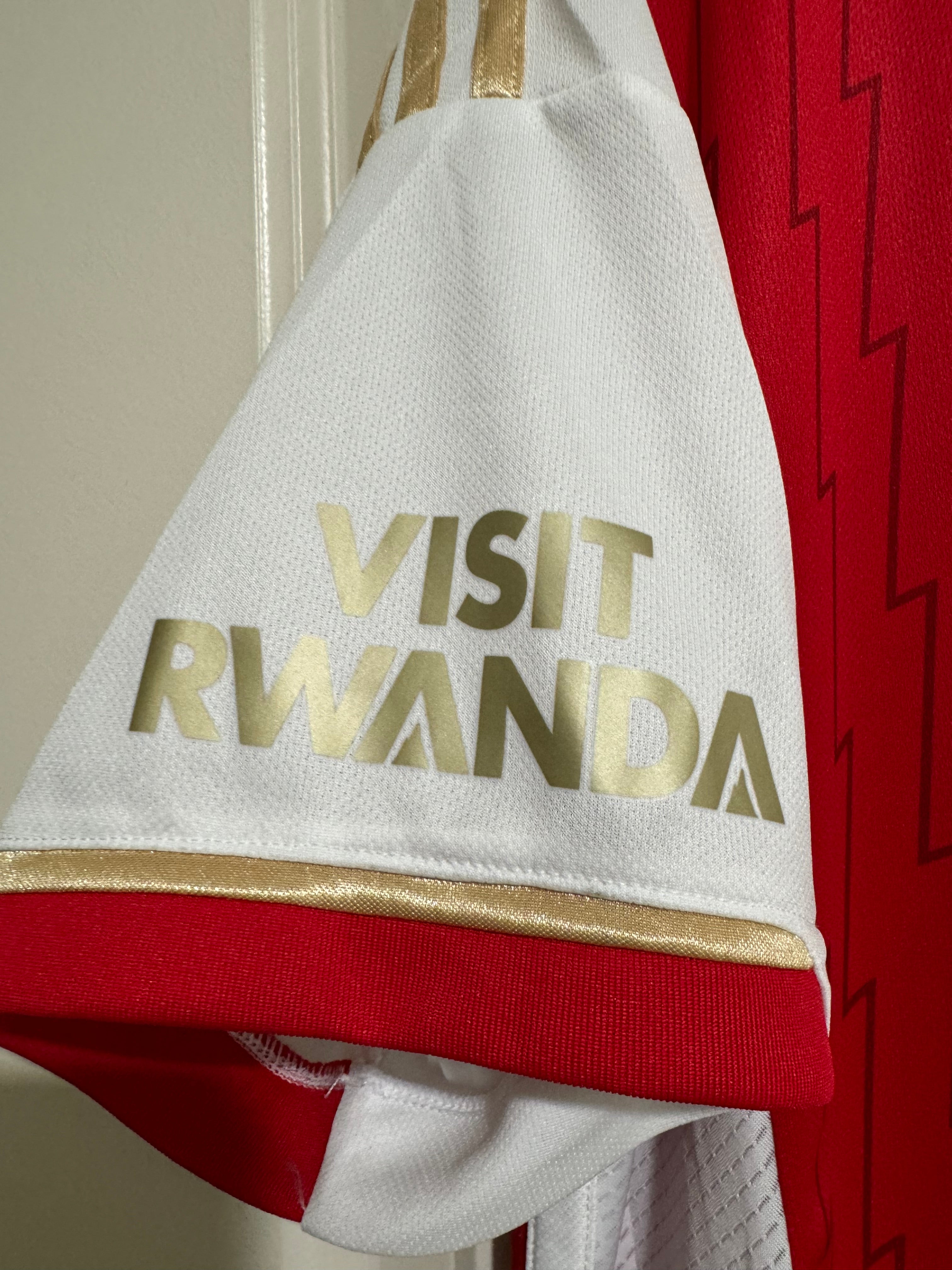 Odegaard #8 Mens 2XL Adidas Arsenal Home Jersey Premier League