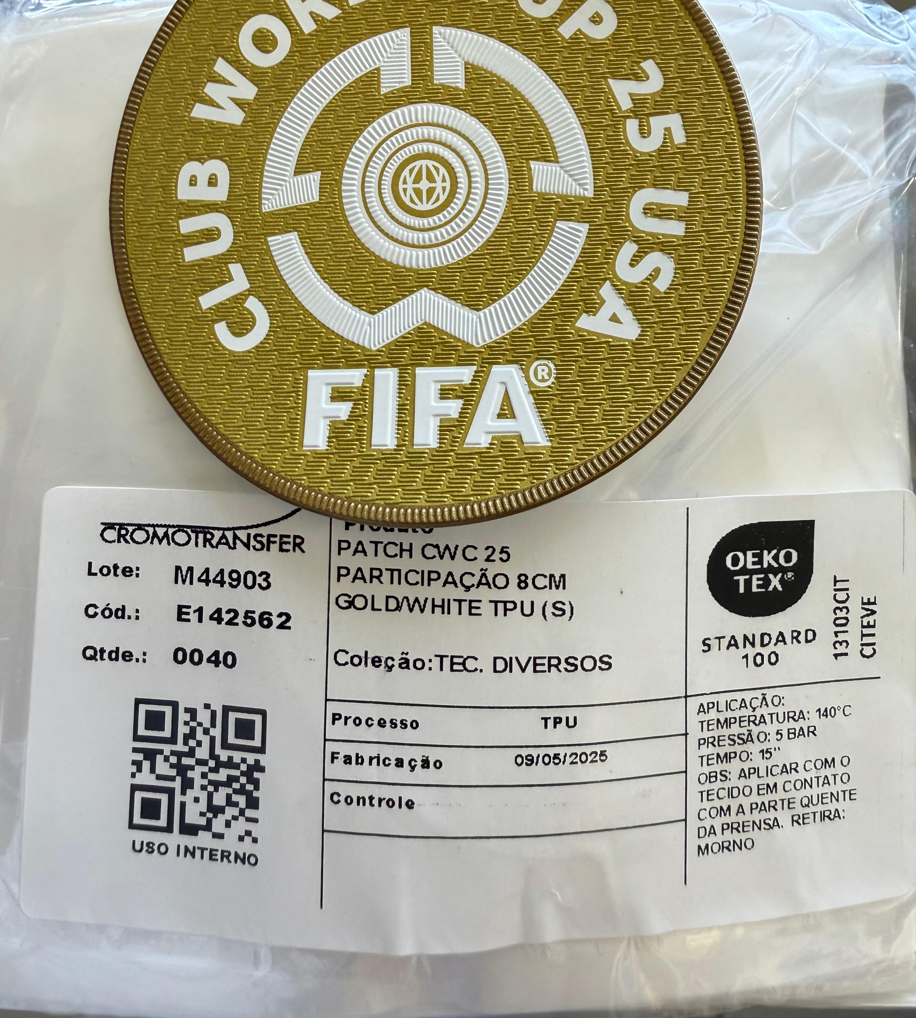 Official Authentic FIFA Club World Cup Participant Badge