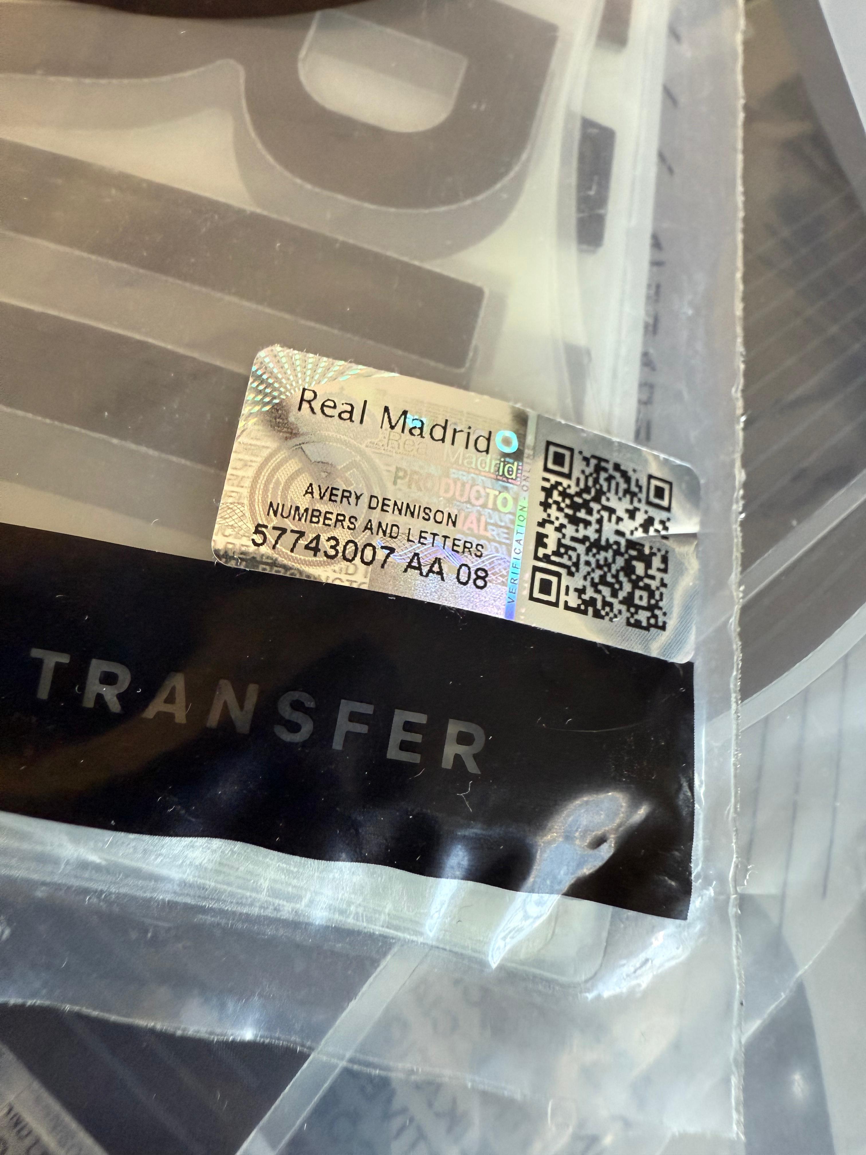 Mbappe #10 Authentic HOME Official Name Set Adult Player Size