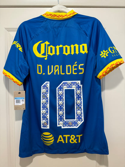 Diego Valdés #10 Hombre MEDIANO Nike Club América Away Dia de Los Stadium Jersey