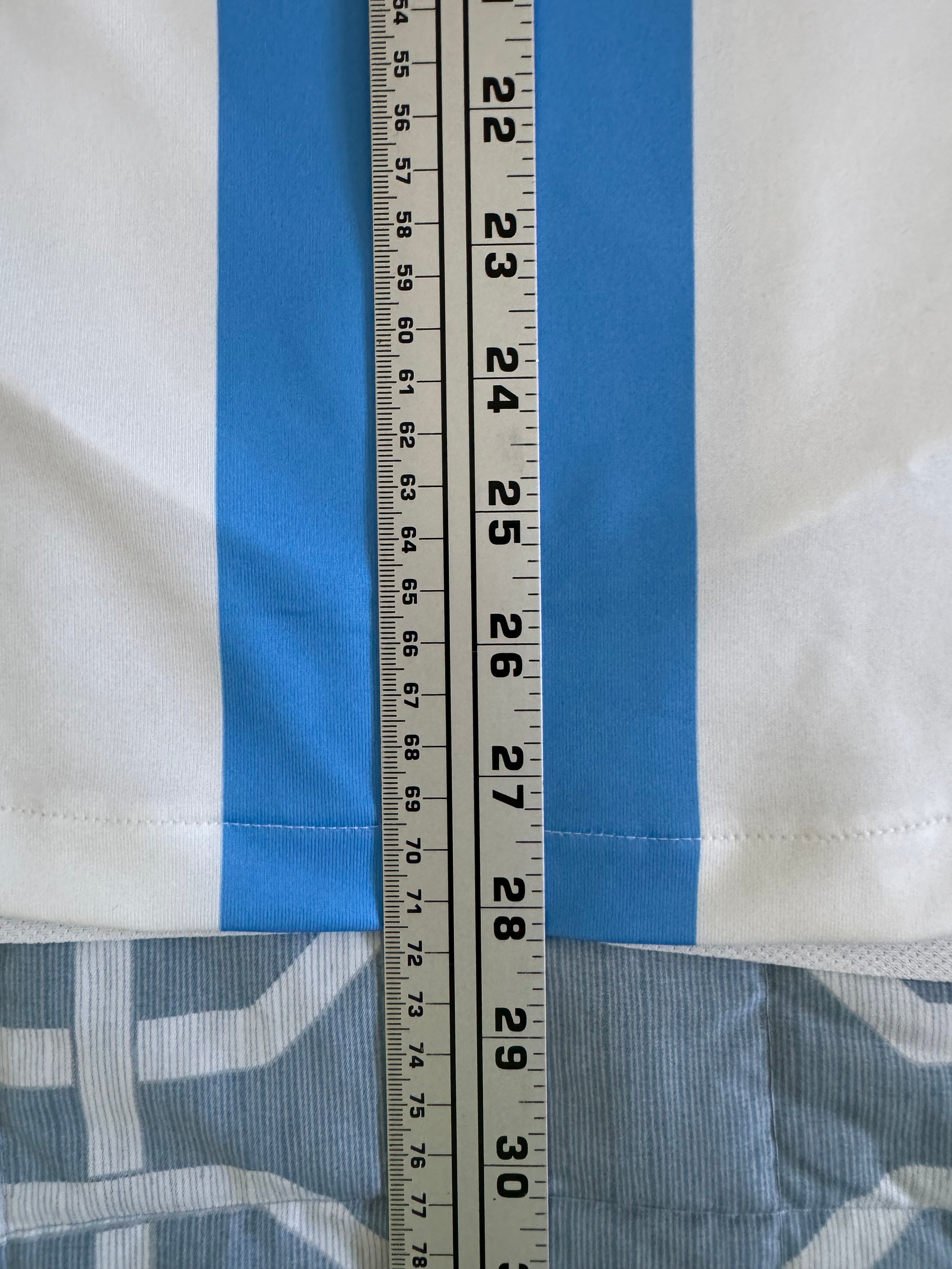 Camiseta de manga larga auténtica local de Adidas para hombre de tamaño mediano Messi #10