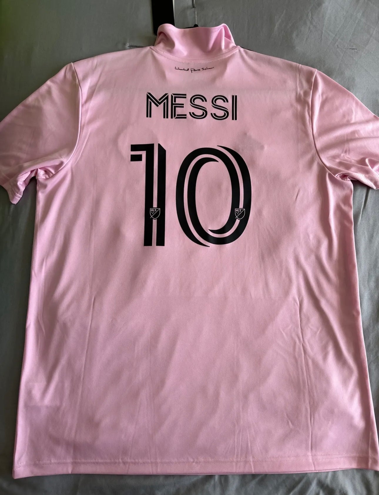 Messi #10 Mens EXTRA LARGE Adidas AeroReady Inter Miami Home Jersey