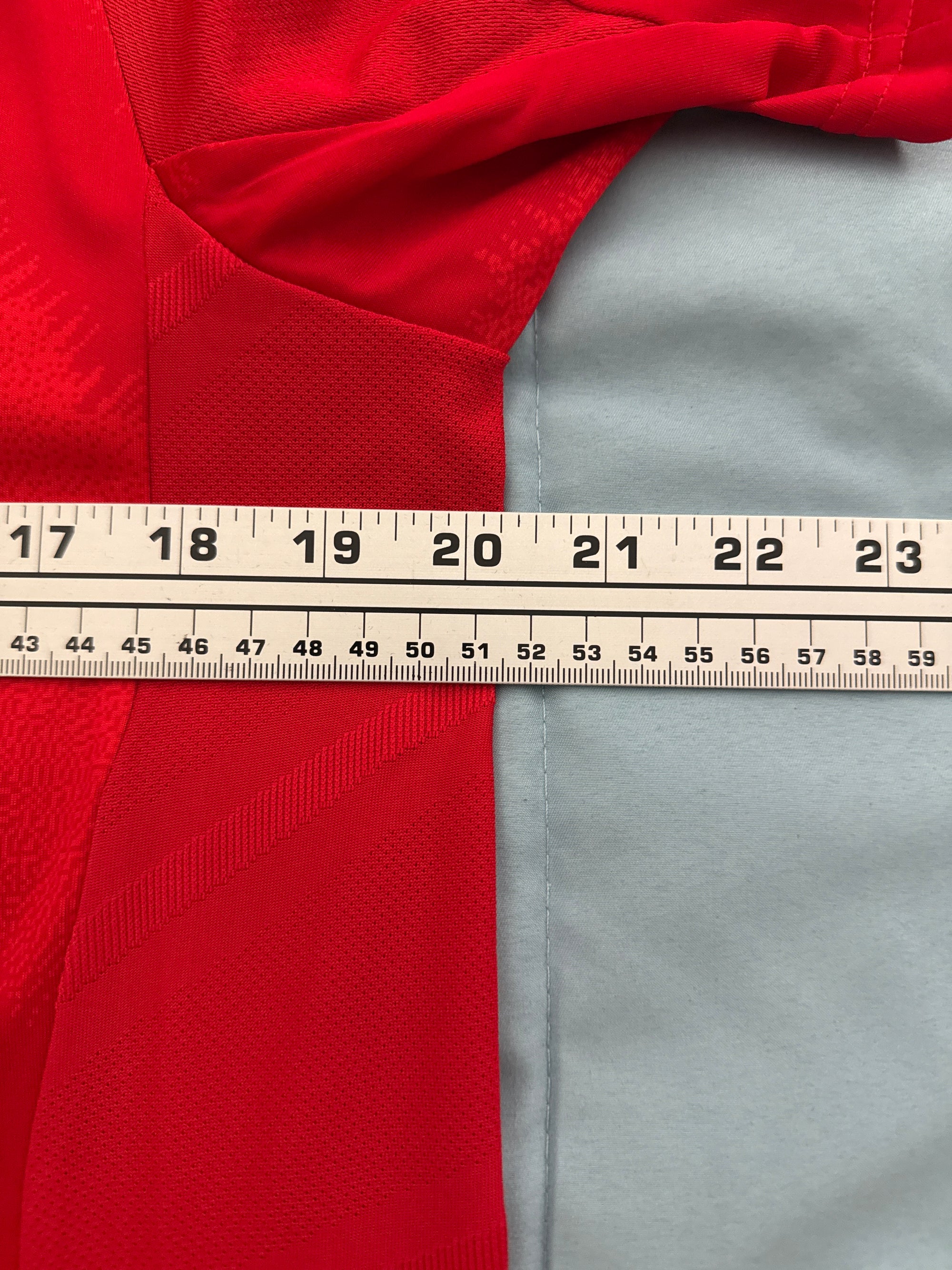 Lamine Yamal #19 Adidas Authentic Spain Euro Final Home Jersey