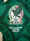 Match Details Mexico vs South Africa Official Authentic Player Size