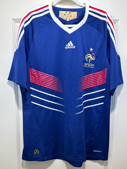 Camiseta vintage de local de la selección nacional de Francia para hombre, talla EXTRA GRANDE