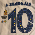 Alex Zendejas #10 Pac-Man Authentic Official Name Set 2026