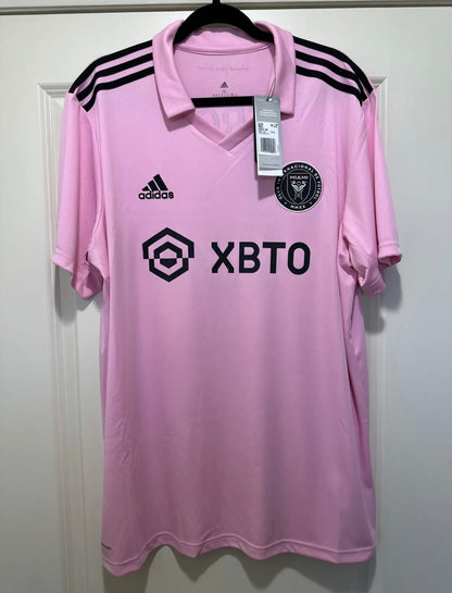 Sergio #5 Mens EXTRA LARGE Adidas AeroReady Inter Miami Home Jersey