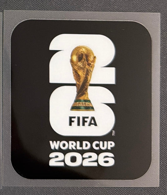 Official Authentic Player Size World Cup Badge Black