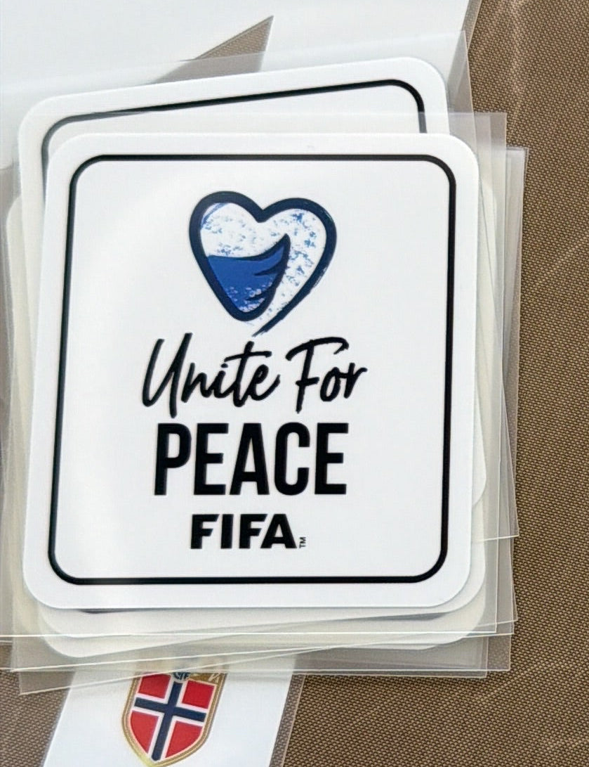 United for Peace Official Authentic Avery Dennison World Cup Badge