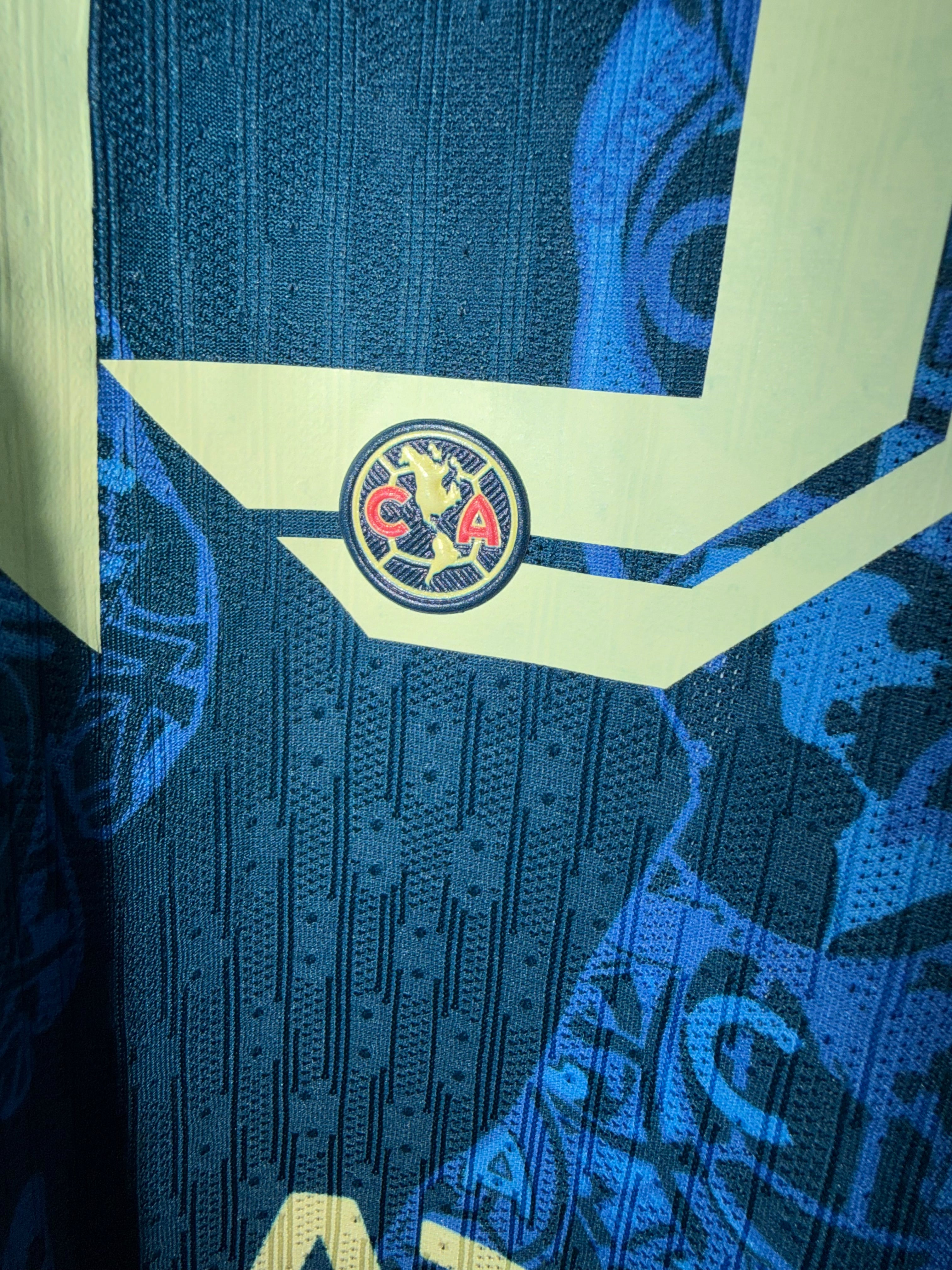 Fidalgo #8 Mens XL Nike Club America Signed Authentic Player Jersey