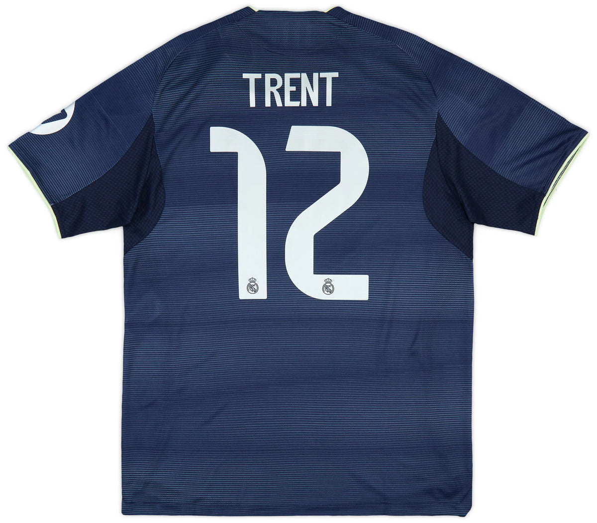 Trent #12 Authentic AWAY Official Name Set Adult Player Size