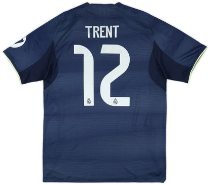 Trent #12 Authentic AWAY Official Name Set Adult Player Size