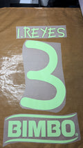 Israel Reyes #3 Mens Adult Size Official Autism Jersey + BIMBO Sponsor