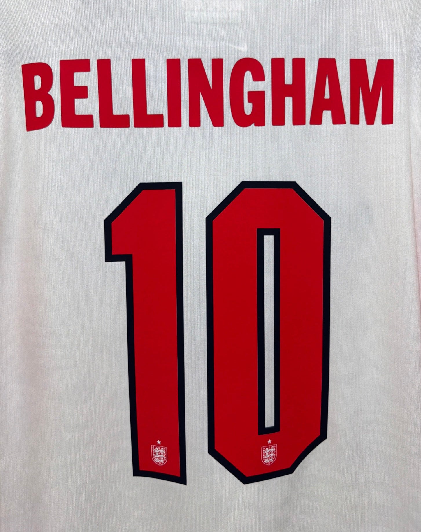 Bellingham #10 Official Authentic Adult Name Set