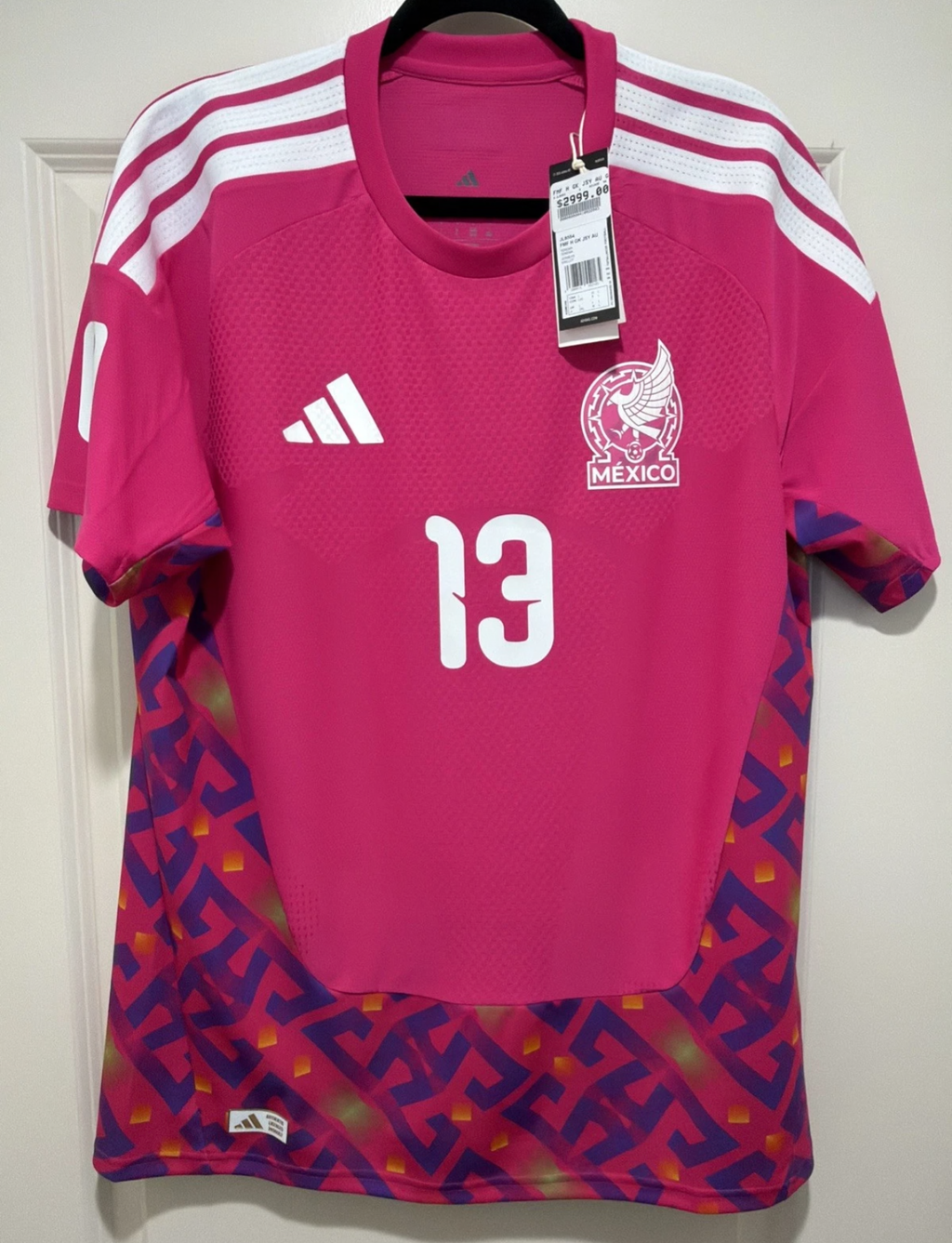Bundle Ochoa #13 Mens LARGE Adidas Goalkeeper Authentic Jersey