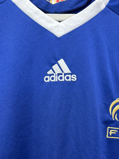 Camiseta vintage de local de la selección nacional de Francia para hombre, talla EXTRA GRANDE