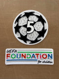 Barcelona UCL 5 Champions Honor 2025 Discontinued Patch Set