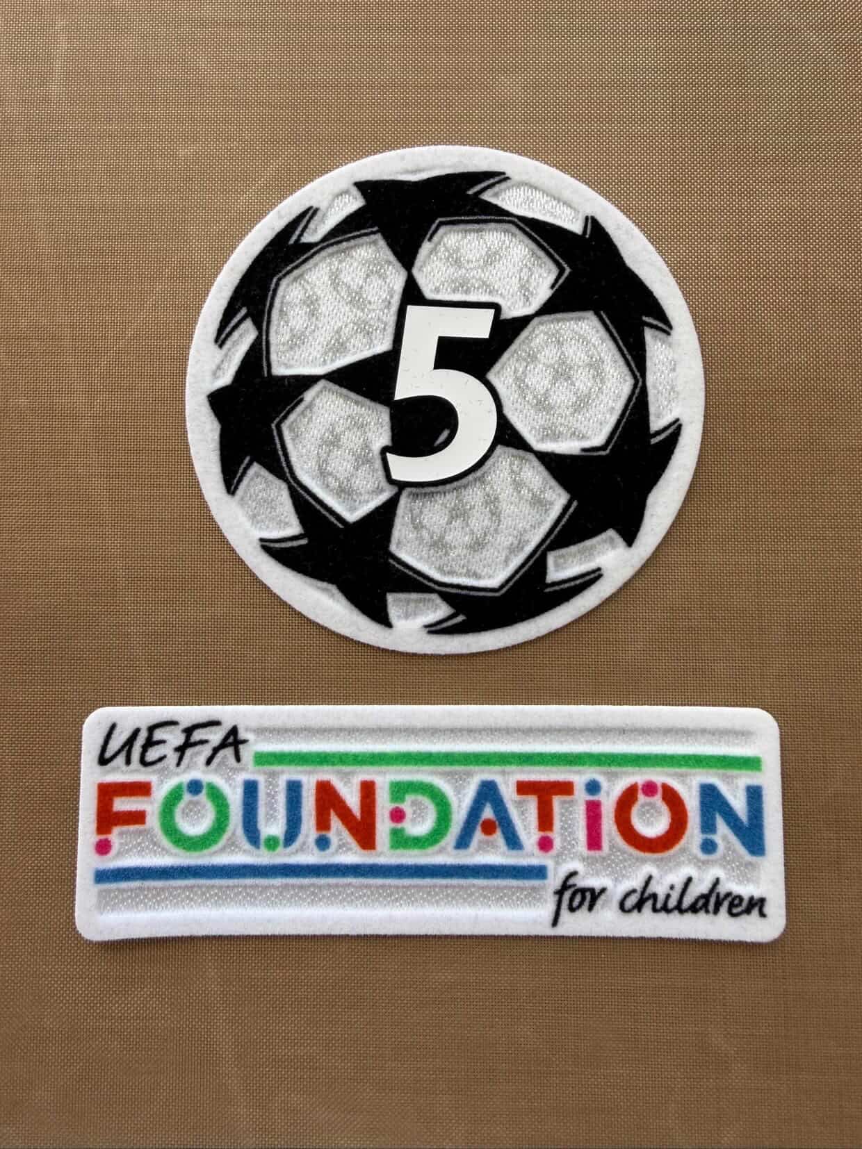 Barcelona UCL 5 Champions Honor 2025 Discontinued Patch Set