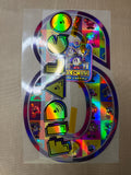 Fidalgo #8 Official Player Size Club America x Pac-Man Name Set