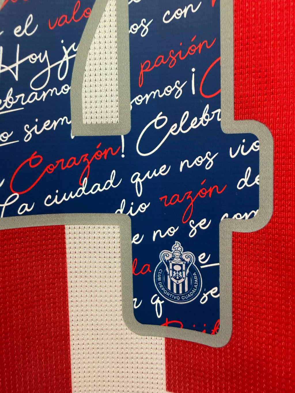 Hormiga González #34 Mens LARGE PUMA Chivas Guadalajara Authentic El Clásico Jersey