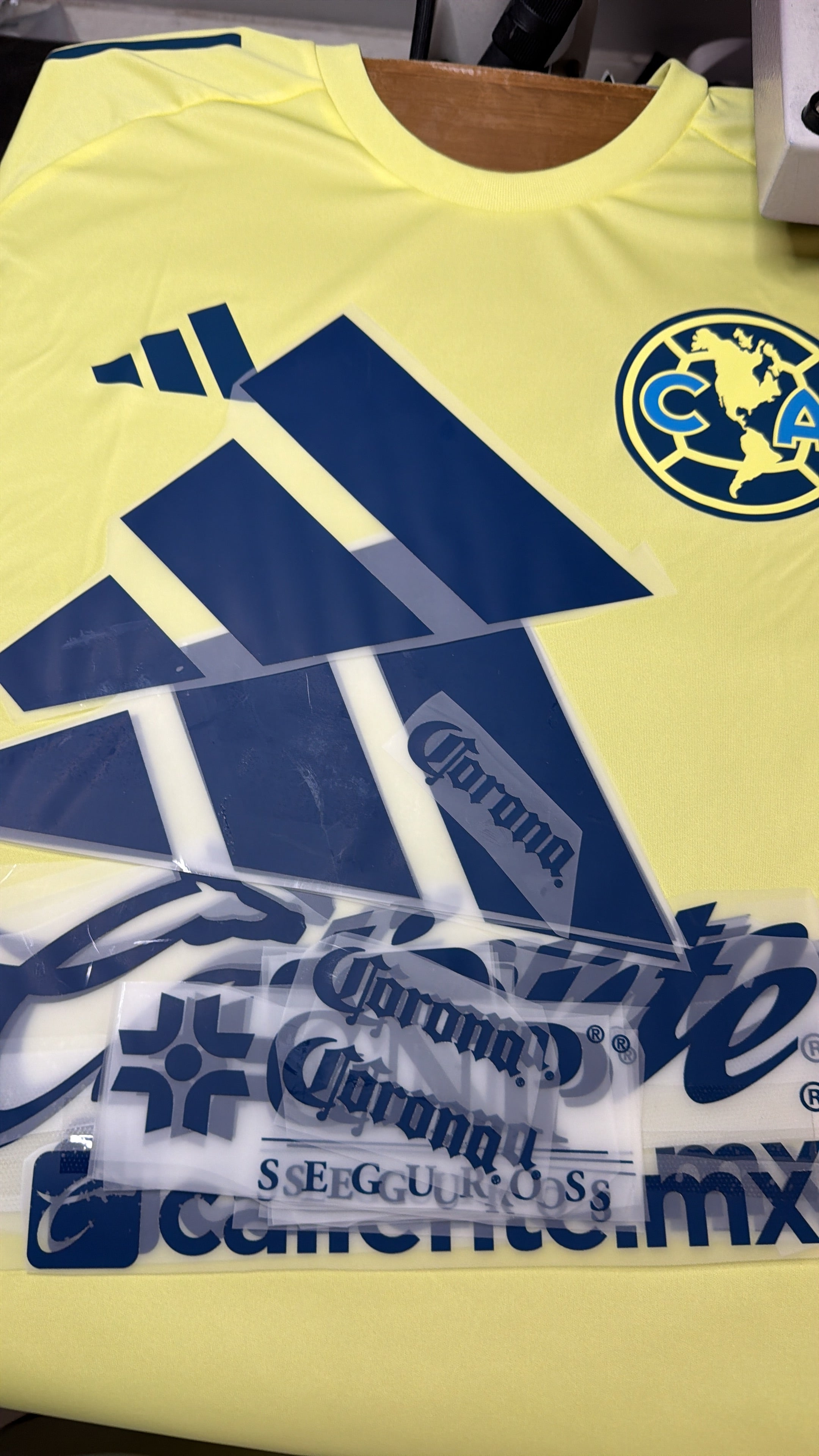 Club América Official Authentic Sponsor Set Blue