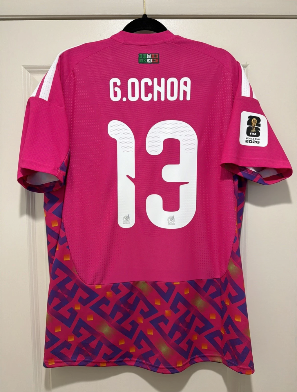 Bundle Ochoa #13 Mens LARGE Adidas Goalkeeper Authentic Jersey