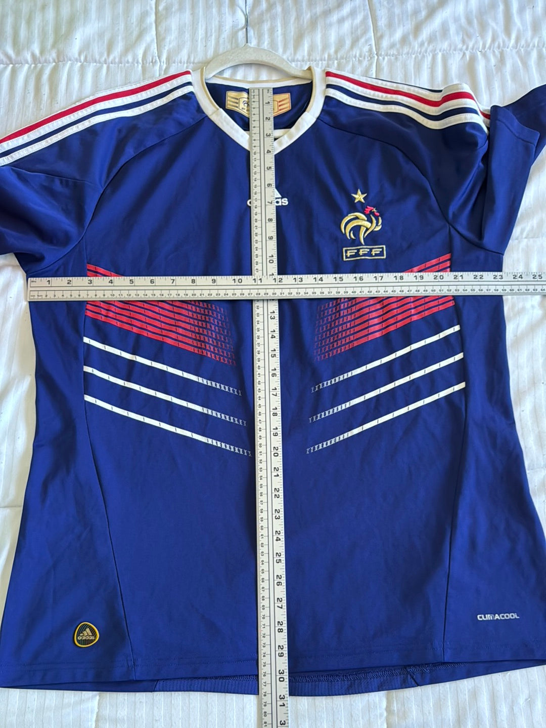 France National Team Men’s EXTRA LARGE Home Vintage Jersey