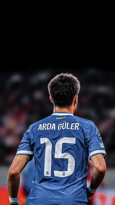 Arda Guler #15 Authentic Third Name Set Adult Player Size
