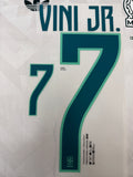 Vini Jr #7 Home Brazil 2026 Authentic Official Adult Size Name Set