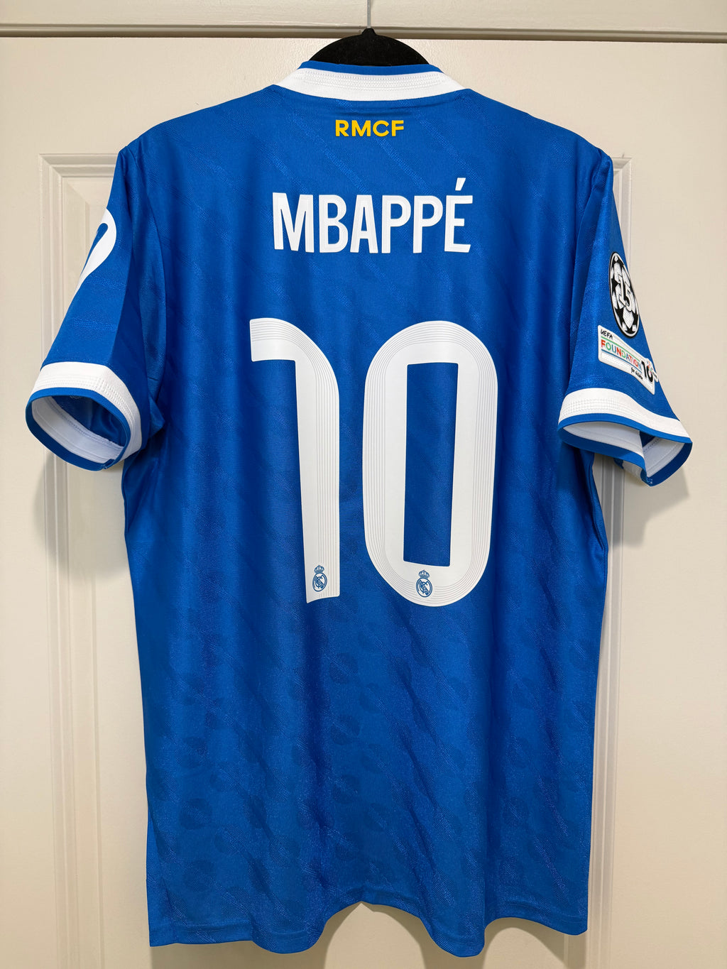 Kylian Mbappe #10 Mens LARGE Third Authentic Player Jersey Adidas