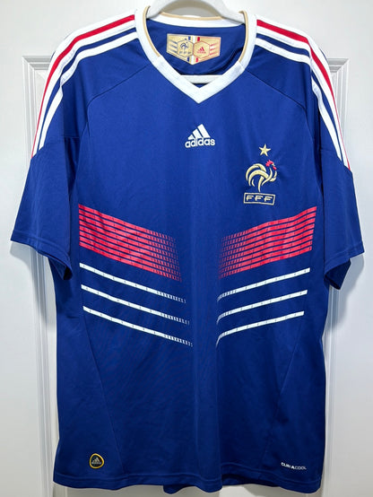 Camiseta vintage de local de la selección nacional de Francia para hombre, talla EXTRA GRANDE