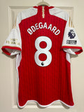 Odegaard #8 Mens 2XL Adidas Arsenal Home Jersey Premier League
