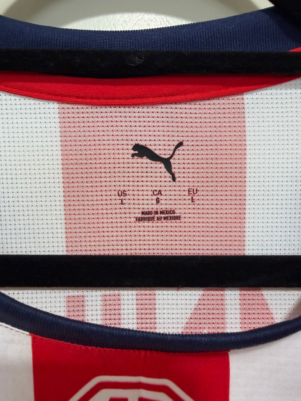 Hormiga González #34 Mens LARGE PUMA Chivas Guadalajara Authentic El Clásico Jersey