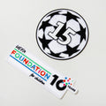 25-26 UCL ADULT Starball 15 Times Winner + 10th Anniversary UEFA Foundation Patch Set