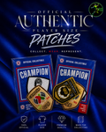 Cruz Azul Official Authentic Player Size Champions Patches Liga MX