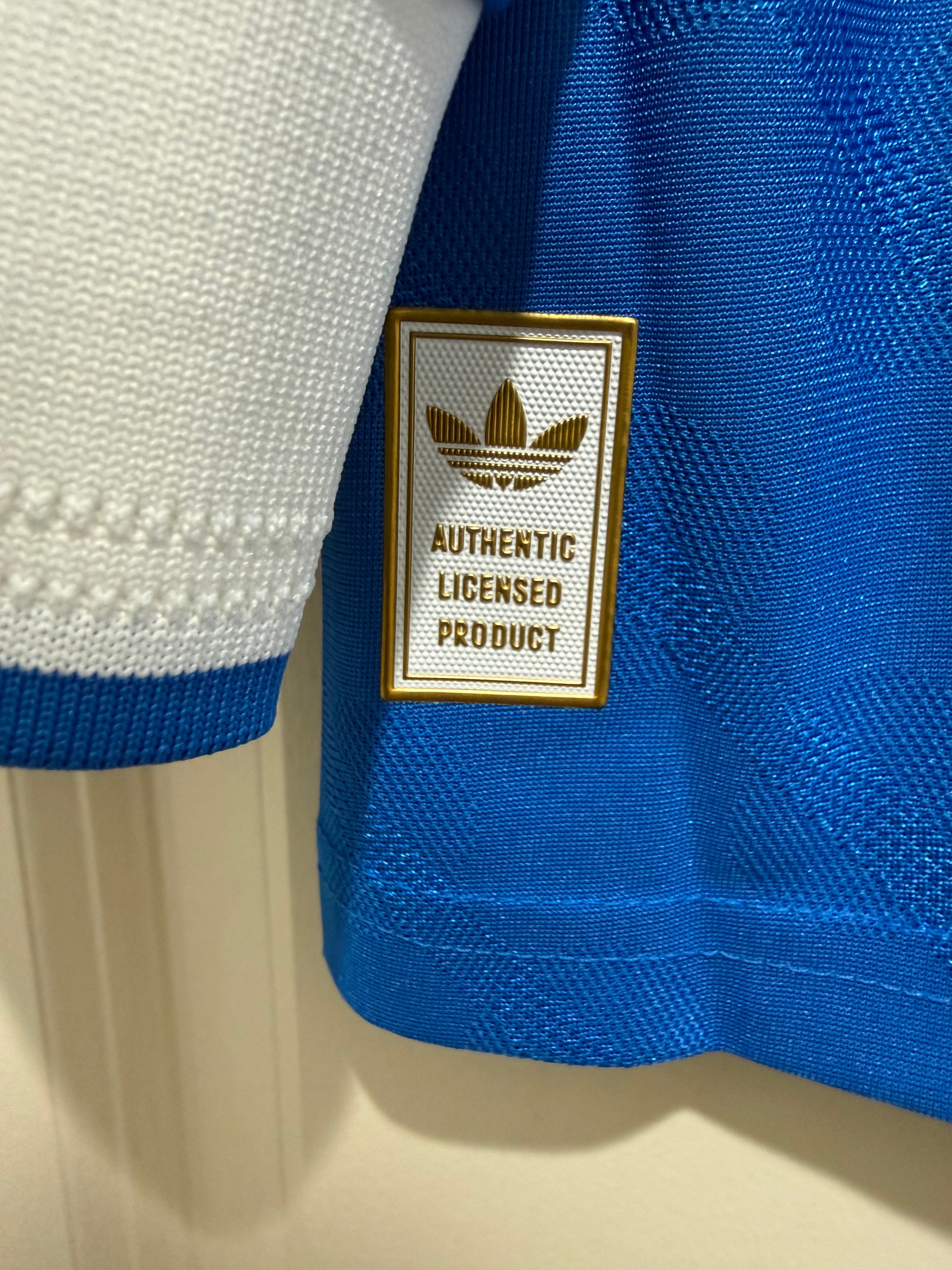 Mbappe #10 Mens LARGE Adidas Real Madrid Authentic Long Sleeve Third Jersey