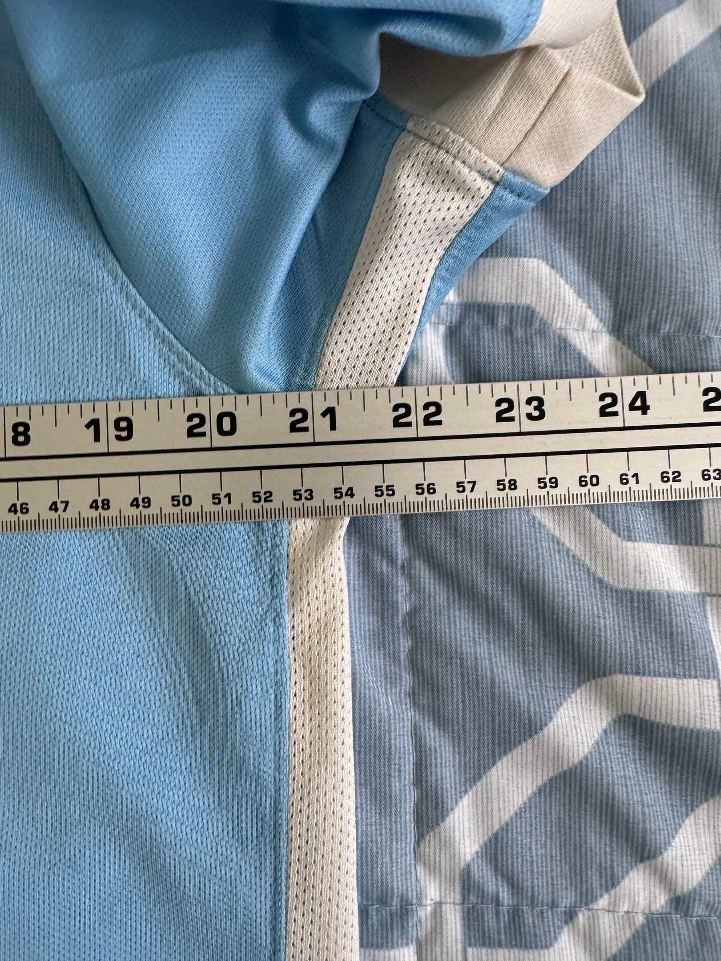 Kun Aguero #10 Mens LARGE Nike Stadium Manchester City Used Jersey