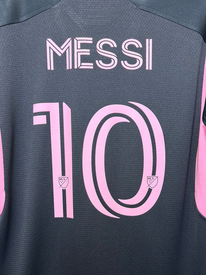 Messi #10 Mens MEDIUM Adidas Authentic Inter Miami La Noche Away Jersey