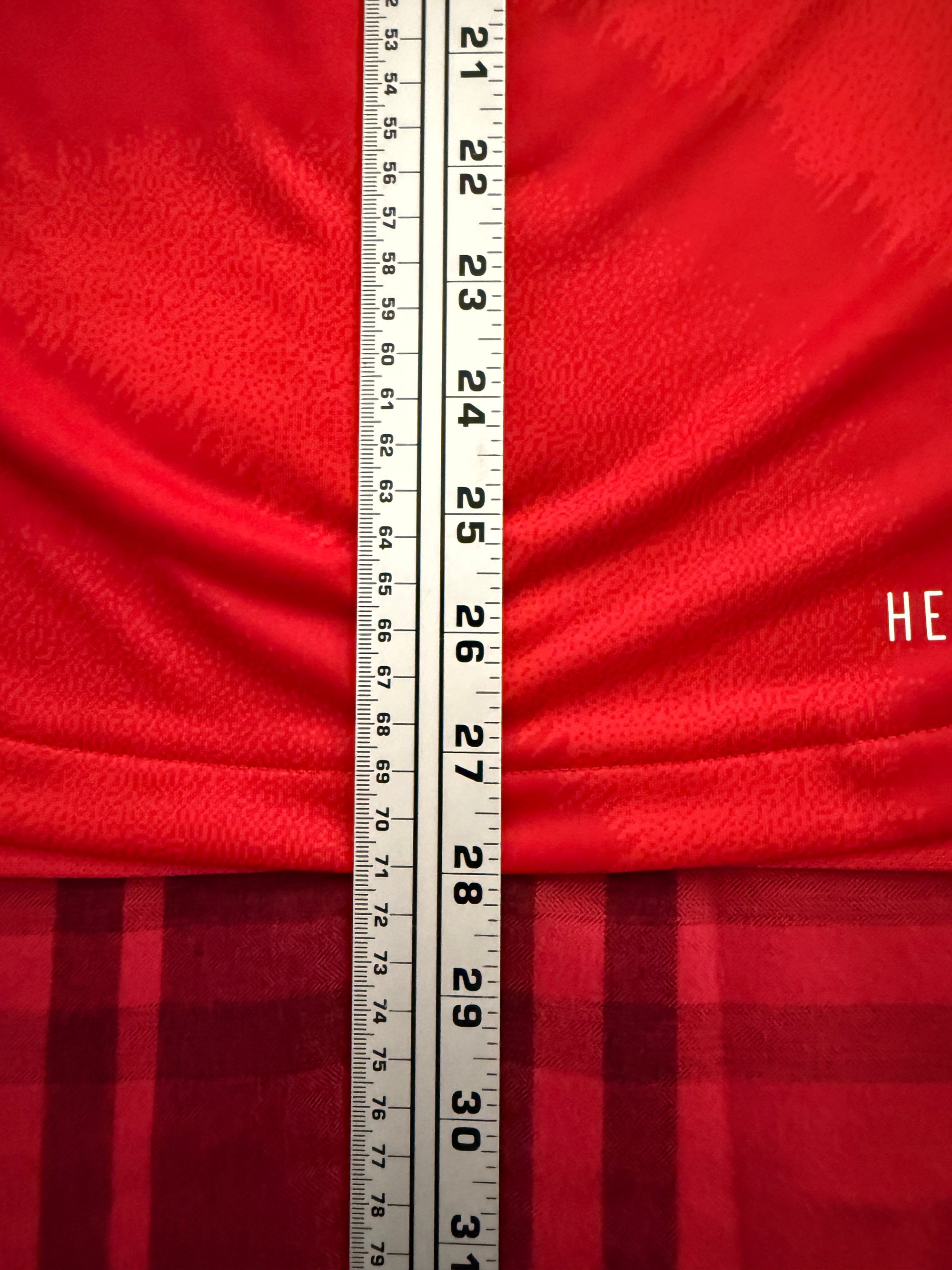 Lamine Yamal #19 Adidas Authentic Spain Euro Final Home Jersey