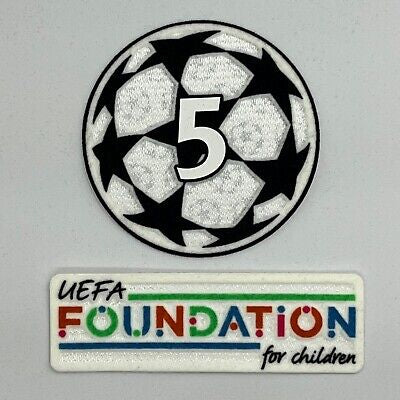 FC Barcelona Badge of Honor #5 Champions League Adult Size SportingID