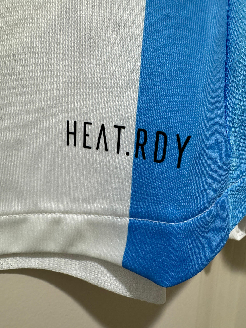 Camiseta local auténtica de manga larga de Argentina de Adidas de tamaño mediano Messi n.° 10 para hombre