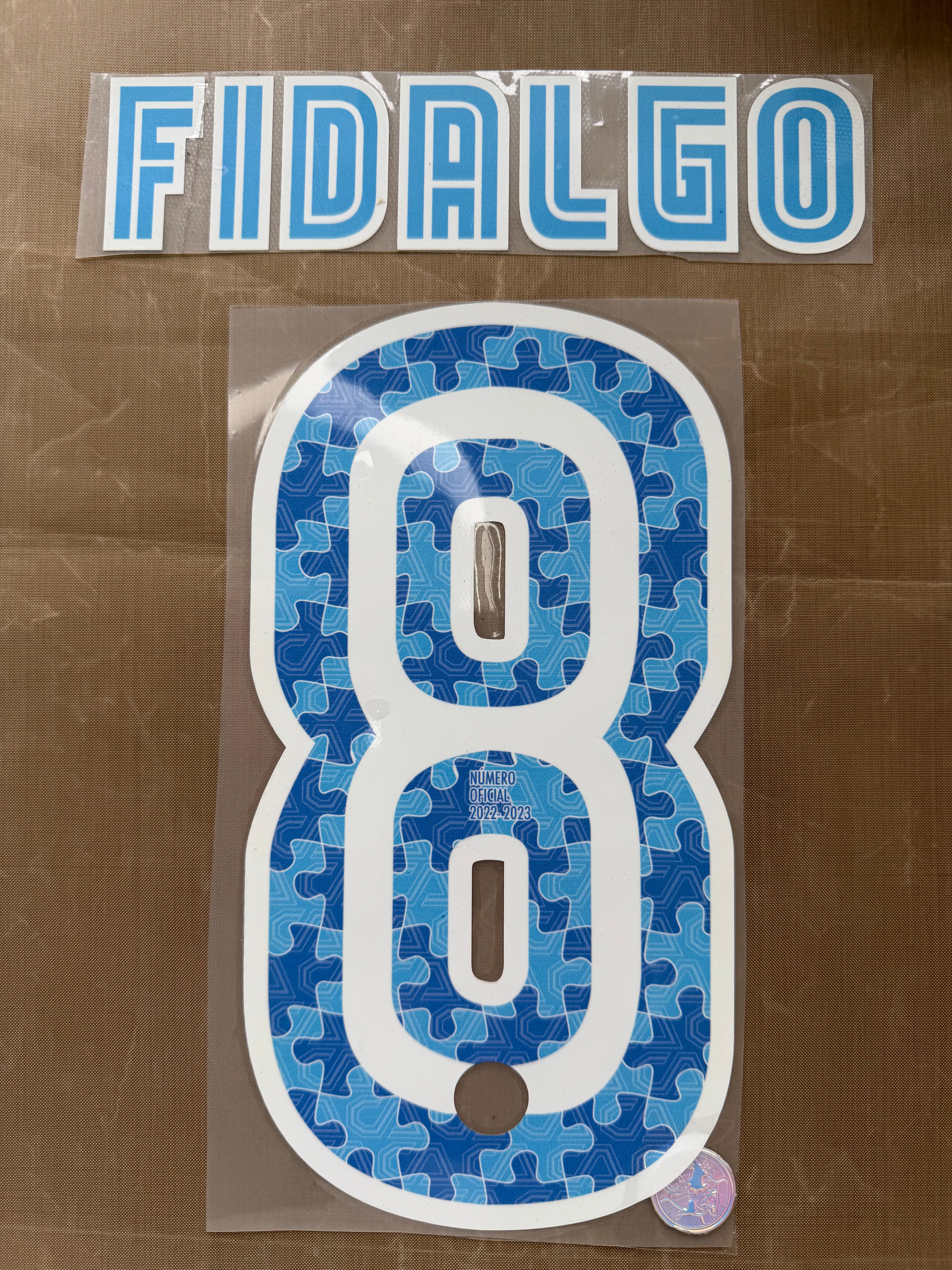 Fidalgo #8 Official Player Issued Autism Name Set Kitroom