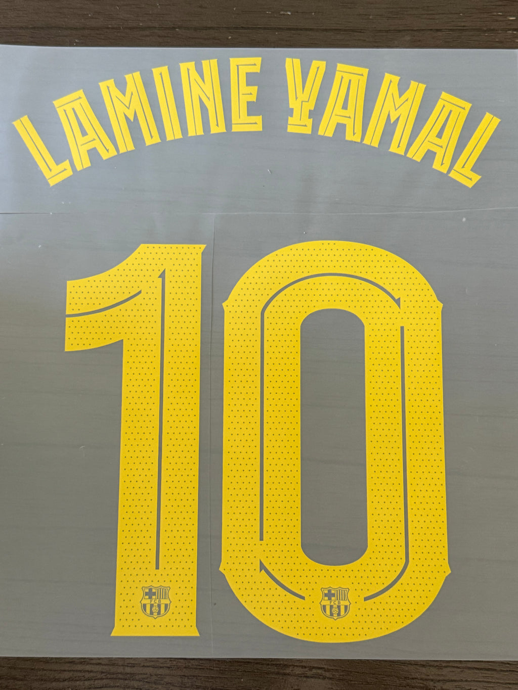 Lamine Yamal #10 Adult Size Authentic Player Size Home UCL/Cup Lamine Yamal #10 Adult Size Authentic Player Size Home UCL/Cup