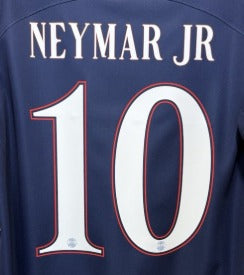 Neymar #10 PSG Home Champions League Name Set