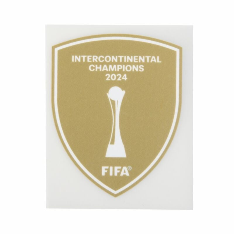 Intercontinental Champions Badge 2024 Adult Size Authentic Champions Badge - Real Madrid